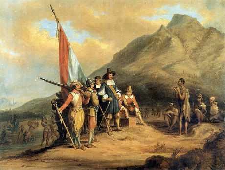 Jan van Riebeeck arriveert in de Kaapkolonie, 1652