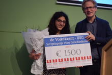 Bareez Majid wint de Volkskrant-IISG Scriptieprijs 2015