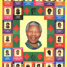 Nelson Mandela and 24 union leaders of the Congress of South Africa Trade Unions COSATU