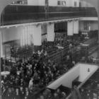 Immigranten arrivren in Ellis Island, New York