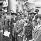 Jamaican immigrants are welcomed, 1947