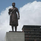 Statue of Nzinga in Luanda, Angola