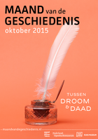 Afbeelding van de poster van de Maand van de Geschiedenis 2015